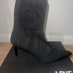 Love Moschino Black Women's Ankle Boots